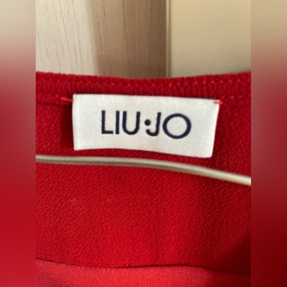 Liu Jo Scarlet Sleeveless Blouse with Lace Detail - Picture 3 of 6